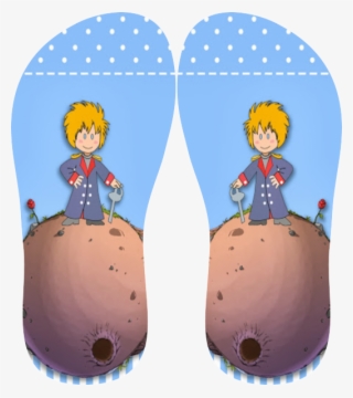 Sandálias Pequeno Príncipe - Estampas De Chinelos Pequeno Principe