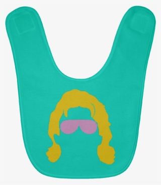 Ric Flair Silhouette Baby Bib - Illustration