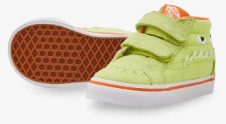 Green Monster Face Sk8-mid Reissue Sneakers - Skate Shoe