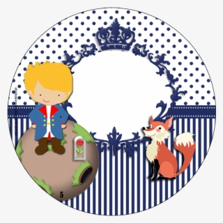 50 Adesivos Personalizados Pequeno Principe - Half Tone Png