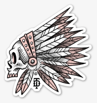 Indian Skull - Imagenes Stickers De Calaveras