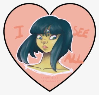 Trans Girl Illuminati By Xenoboi Trans Girl Illuminati - Cartoon