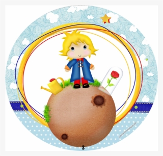 50 Adesivos Personalizados Pequeno Principe - Pequeno Principe No Planeta