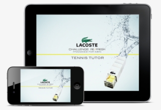 Lacoste Challenge Tennis Tutor App - Tablet Computer