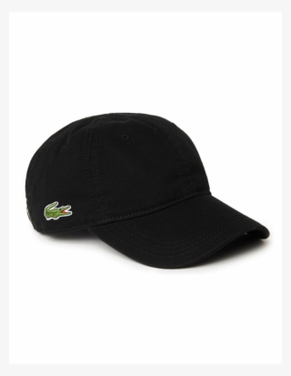 Lacoste Hat - Gabardine Cap - Noir Black - Casquette Lacoste Noir Homme