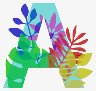 Overlay Flowers Font - Graphic Design