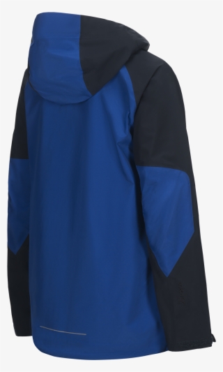 Men's Goretex Tour Shell Ski Jacket Island Blue - Polar Fleece