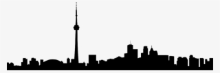 Toronto Skyline Silhouette - Toronto