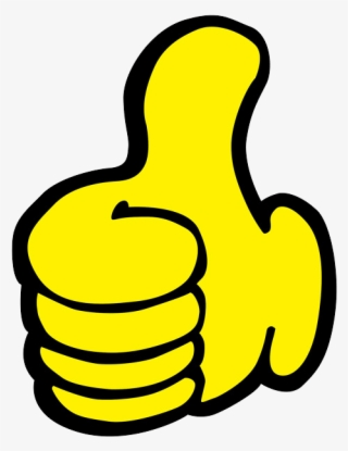 Yellow Thumbs Up Png