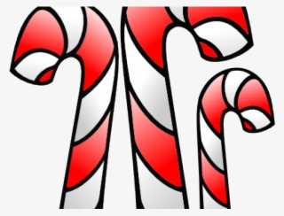 Candy Canes Border Clipart