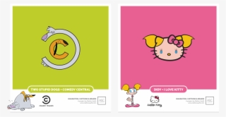 Comedy Central And Hello Kitty, Two Stupid Dogs, Deedee - Hello Kitty