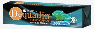 Dequadin Hard Candy Peppermint Is Developed To Give - Label