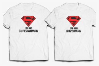 Superman & Superwoman T-shirt - Superman