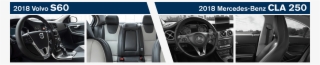 2018 Volvo S60 Vs 2018 Mercedes-benz Cla 250 Interior - Mercedes-benz B-class