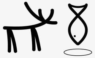 Reindeer And Icefishing