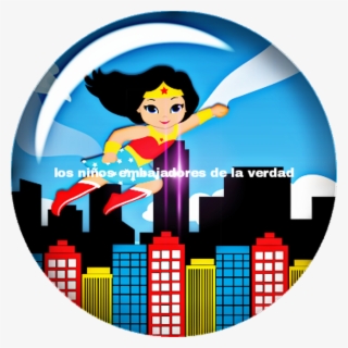 Superwoman Sticker - Mulher Maravilha Cute
