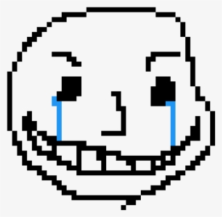 Forever Alone - - Sans Head Pixel Art