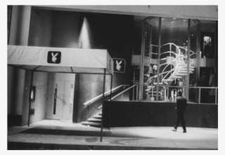 Original 1960s Playboy Bunny Logo Sign From The Manhattan - Monochrome