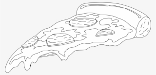 Png Pizza Black And White 2028961 1969 Bow Clipart - Pizza Black White Png