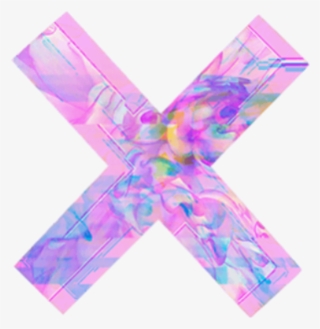 Хрест Глитч Розовый Арт Glitch Art Pink Cross - Png X