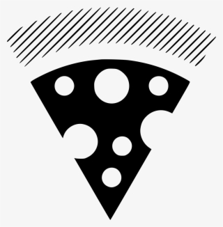 Pizza Slice Food Icon Comments - Illustration