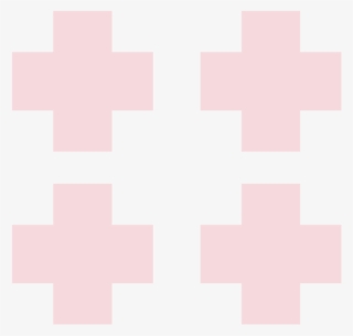 Pale Pink Cross On White - Kinder Arztkoffer Ohne Inhalt