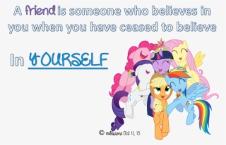 Png Royalty Free Library Mlp Friendship Banner Friends - Наклейки My Little Pony