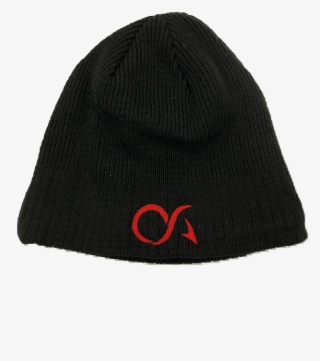 Red Oa Black Beanie - Hats