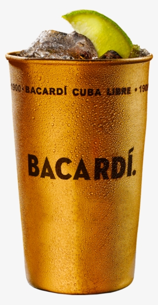 Lemon Wedge And Cocktail Cherries - Bacardi Bicchiere