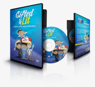 Gifted And Lit Educational Dvd - Dvd Cover Graphic Design For Birthday
