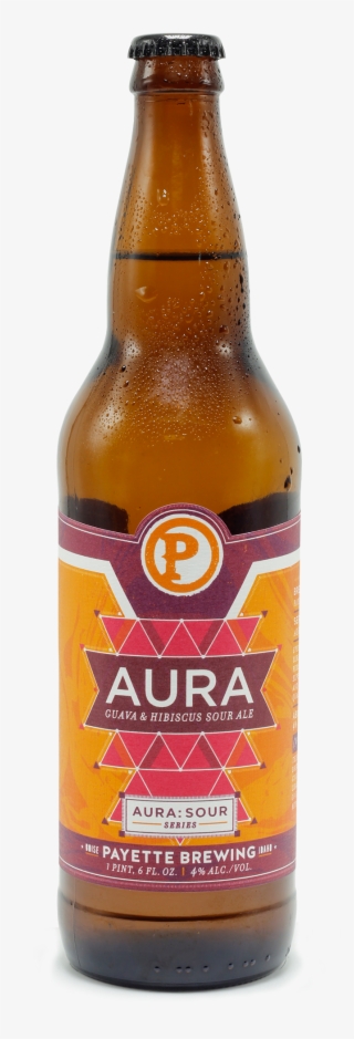 Payettebrewing Aura Guava&hibiscus - Beer Bottle