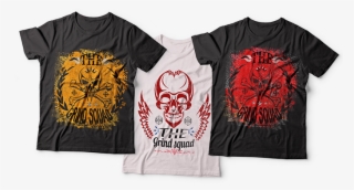 Draw An Eye Catching Cartoon Tshirt Design - Printing