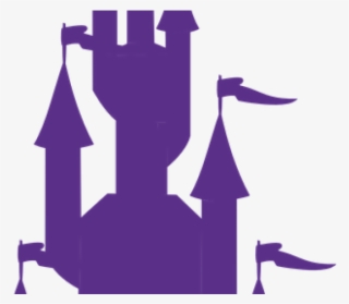 Magic Clipart Cinderella - Blue Castle Clipart