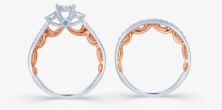 Disney Enchanted Cinderella White And Rose Gold - Earrings