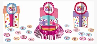 Happy Birthday 'birthday Girl' Table Decorating Kit - Lego