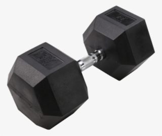 Body-solid Rubber Coated Hex Dumbbells - Dumbbell
