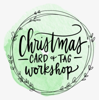 Christmas Card And Gift Tag Workshop By Jen Dooley - Calligraphy