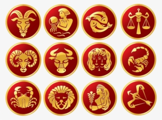 Free Png Download Zodiac Signs Set Clipart Png Photo - 12 Zodiac Signs Png