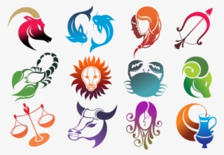 Free Png Colourful Zodiac Signs Set Large Png Images - Horoscope Png