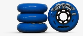 Street Invader 80 Blue - Synthetic Rubber