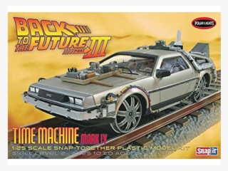 Back To The Future Iii - 1 25 Delorean Model Kit