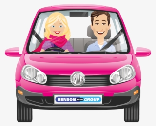 Zoomo Car Henson Motor Group - Family In Car Png