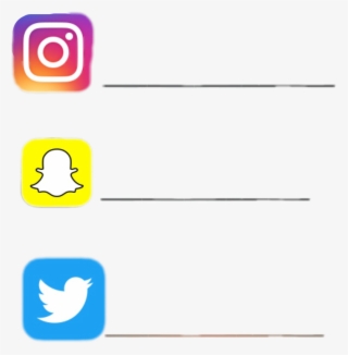 Instagram Clipart Snapchat - Twitter