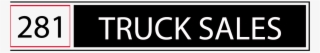 281 Truck Sales - Graphics