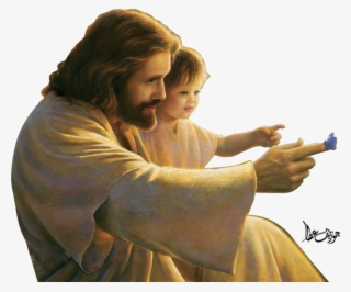 Bible Love Christ Of Jesus God - Lds Art Christ With Child