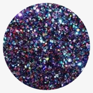 Glitter Circle Confetti Sparkles Holo Aesthetic Purple - Violet Voss Unicorn Glitter