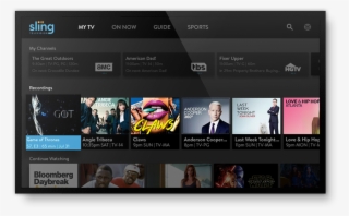 Sling Tv Screen - Sling Tv