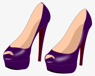 Shoe Clip Art - Pink High Heels Transparent