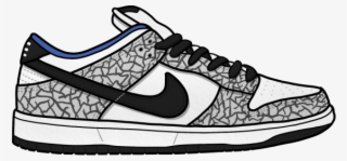 Gym Shoes Clipart Kobe Shoe - Nike Shoes Illustration Png