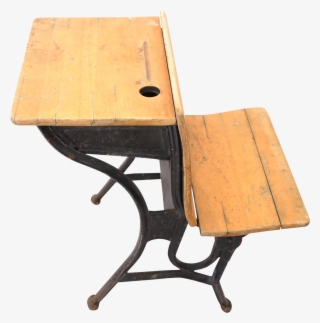 School Desk Png - American School Desk Antique